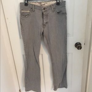 Gray Men’s Stretchy Vans Jeans